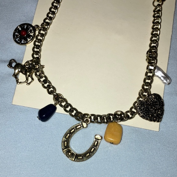 No Boundaries Bag Charm Purse Decor Horse Themed New On Card Sleeve - Picture 3 of 4